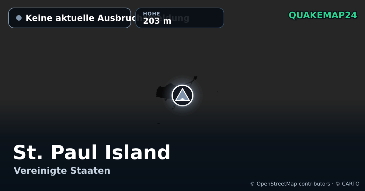 St. Paul Island · Keine aktuelle Ausbruchsmeldung · 203 m