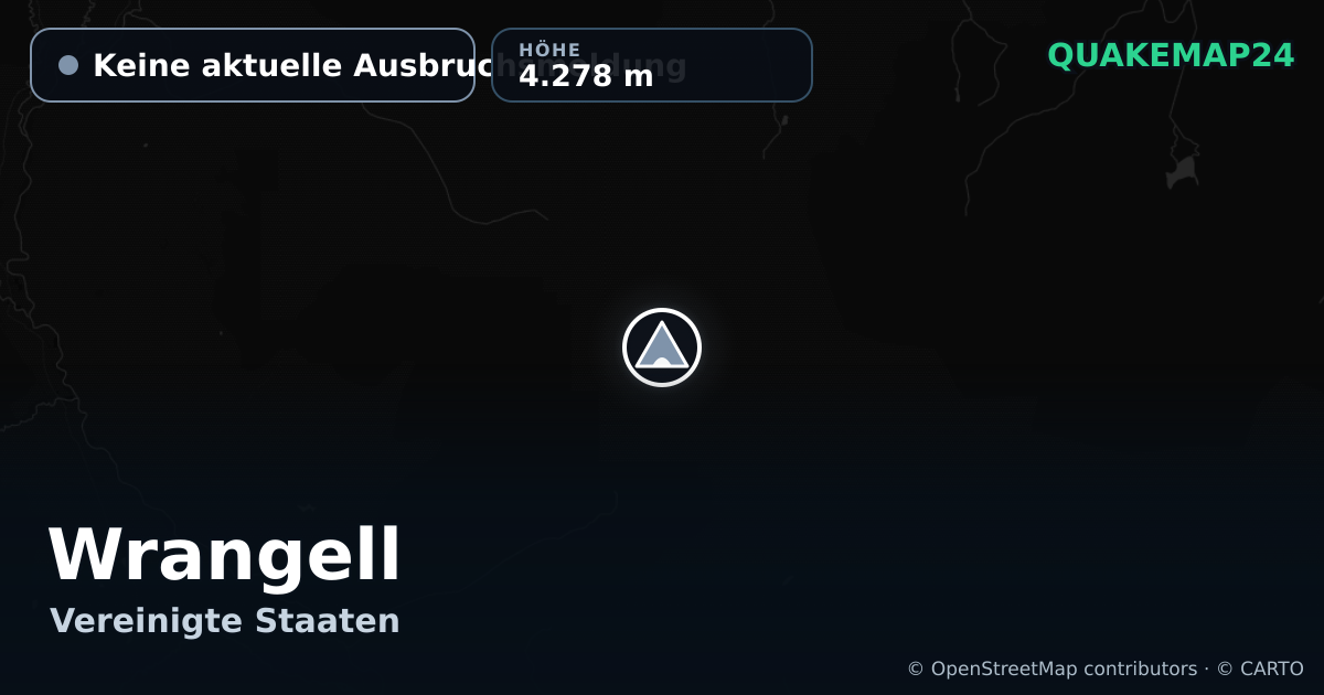 Wrangell · Keine aktuelle Ausbruchsmeldung · 4.278 m