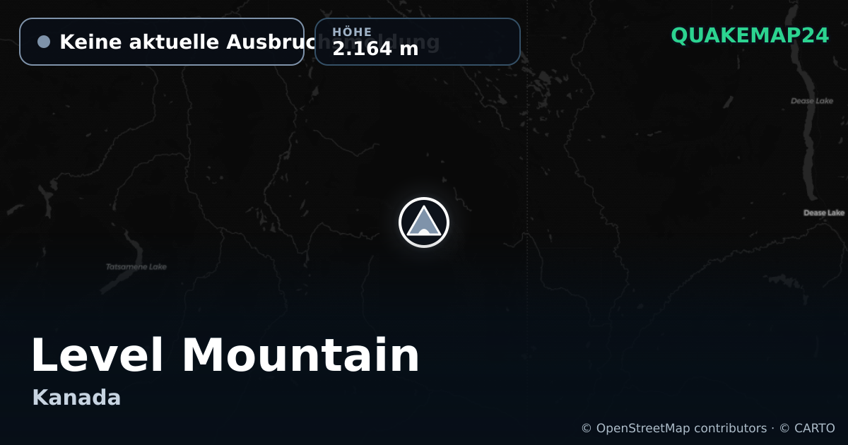 Level Mountain · Keine aktuelle Ausbruchsmeldung · 2.164 m