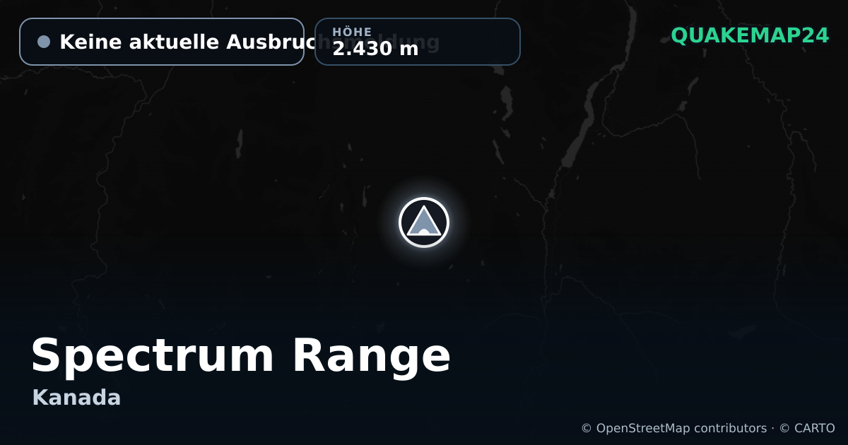 Spectrum Range · Keine aktuelle Ausbruchsmeldung · 2.430 m