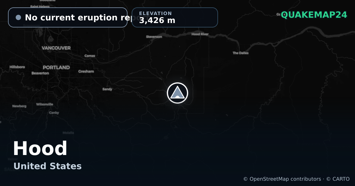 Hood · No current eruption report · 3,426 m