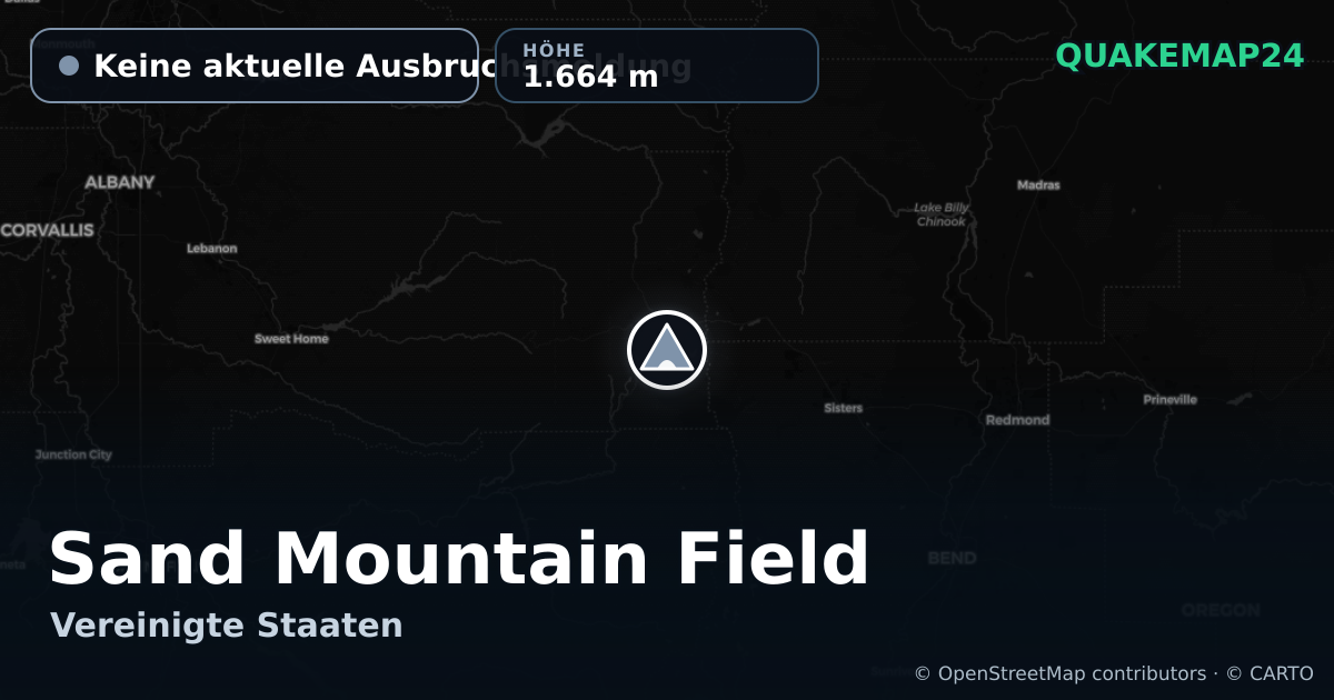 Sand Mountain Field · Keine aktuelle Ausbruchsmeldung · 1.664 m