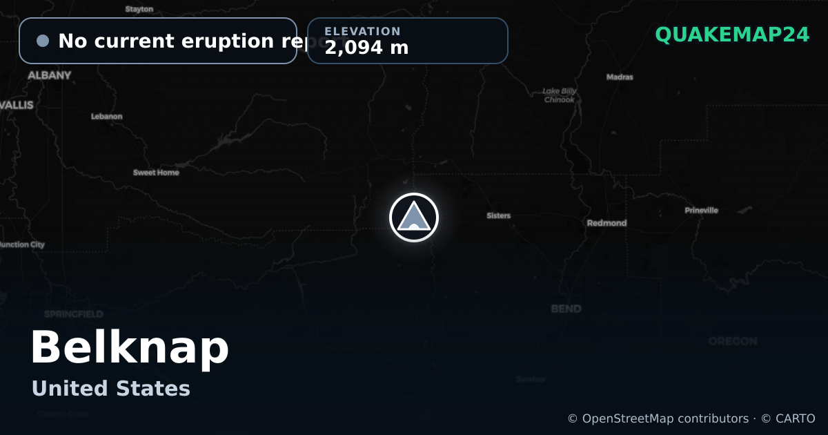 Belknap · No current eruption report · 2,094 m