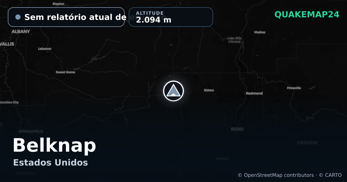 Belknap · Sem relatório atual de erupção · 2.094 m