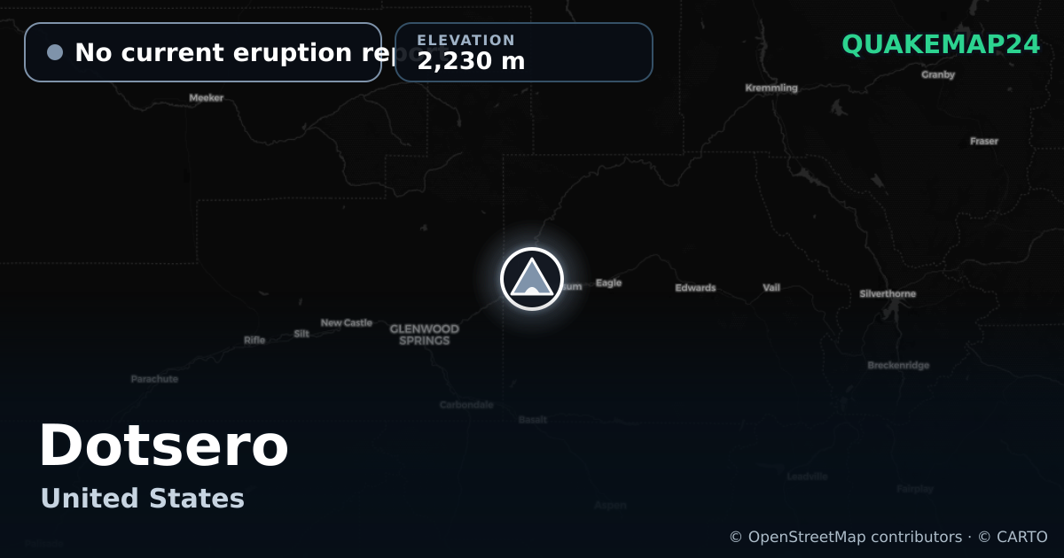 Dotsero · No current eruption report · 2,230 m