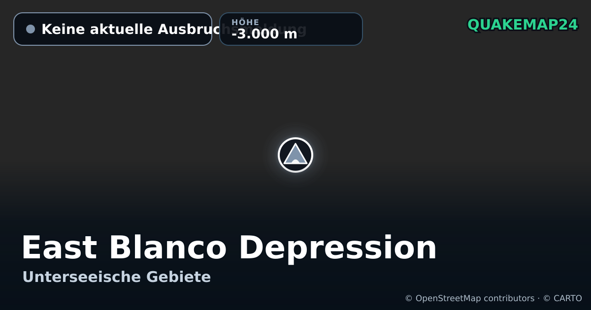 East Blanco Depression · Keine aktuelle Ausbruchsmeldung · -3.000 m
