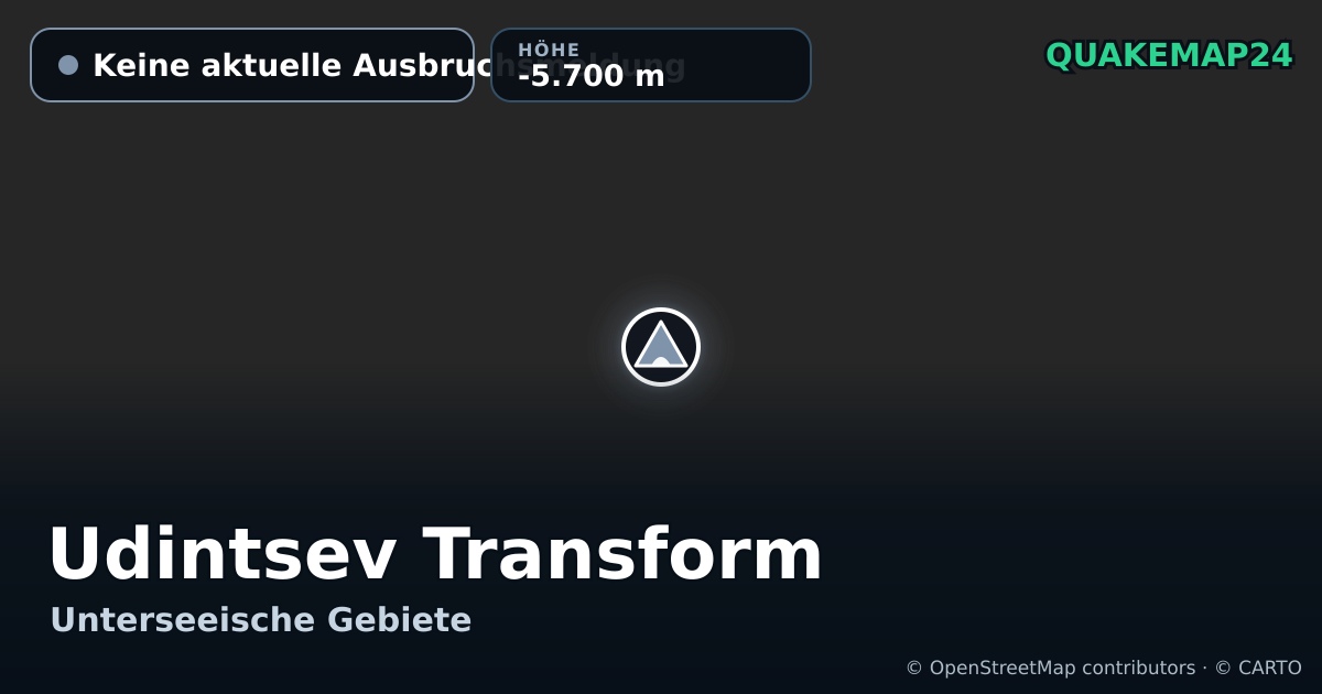 Udintsev Transform · Keine aktuelle Ausbruchsmeldung · -5.700 m