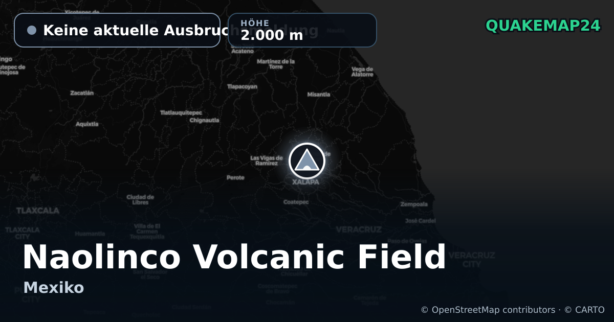 Naolinco Volcanic Field · Keine aktuelle Ausbruchsmeldung · 2.000 m