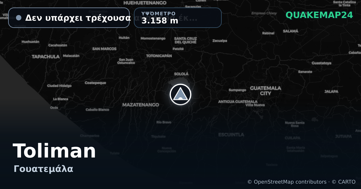 Toliman · Δεν υπάρχει τρέχουσα αναφορά έκρηξης · 3.158 m