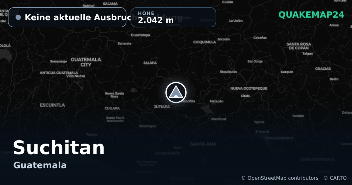 Suchitan · Keine aktuelle Ausbruchsmeldung · 2.042 m