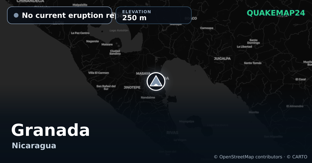 Granada · No current eruption report · 250 m