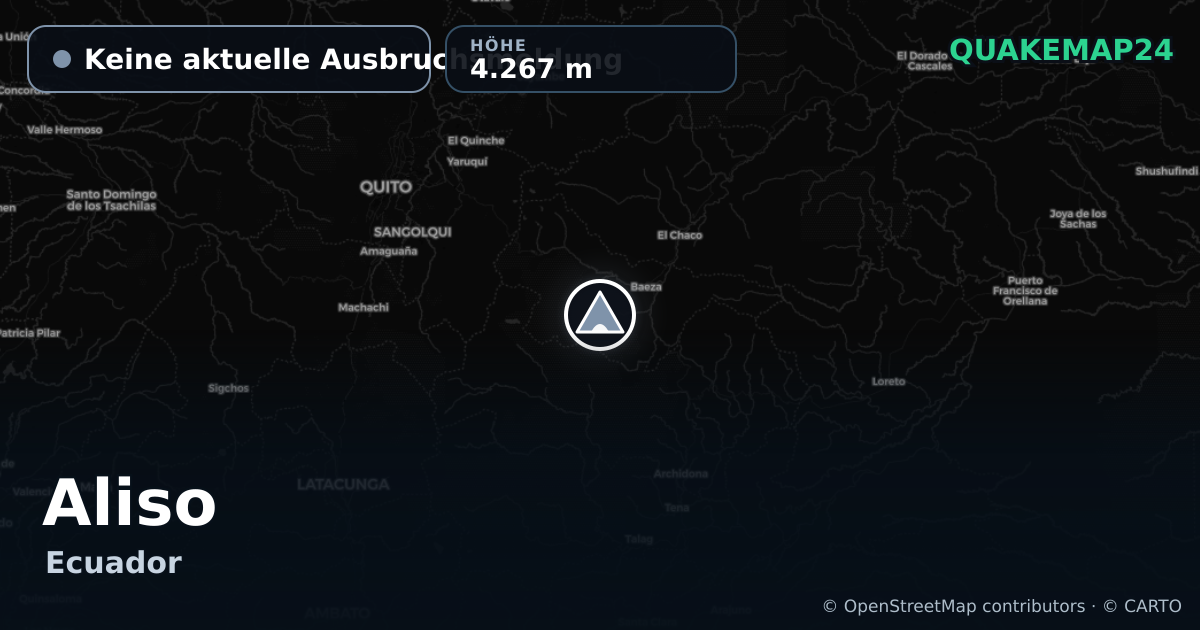 Aliso · Keine aktuelle Ausbruchsmeldung · 4.267 m