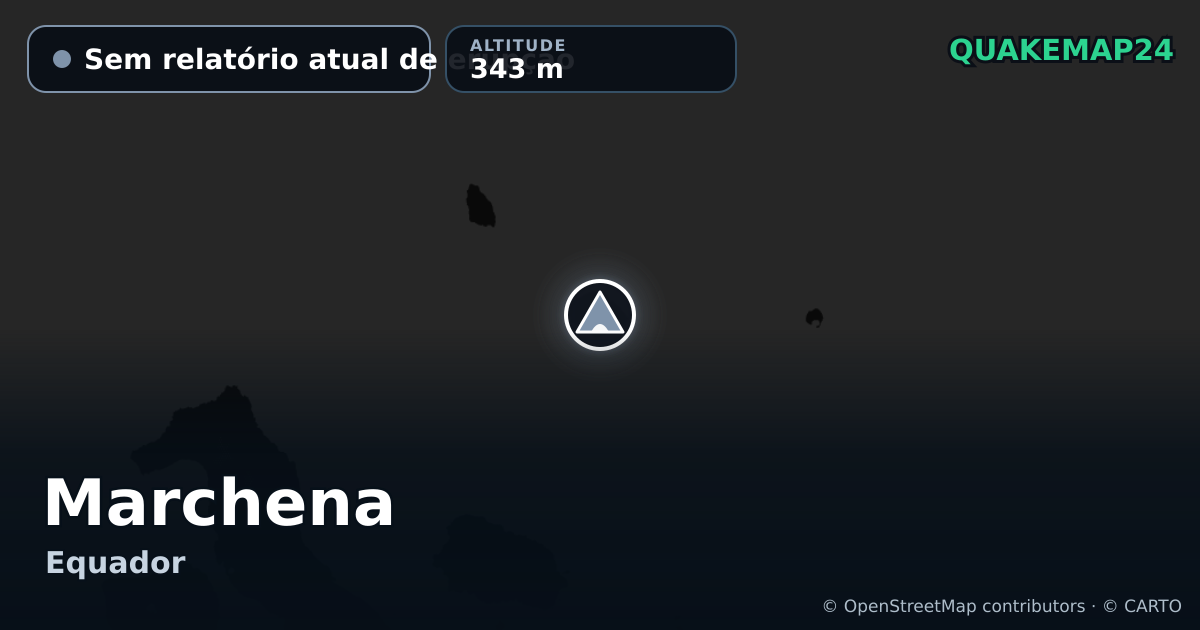 Marchena · Sem relatório atual de erupção · 343 m