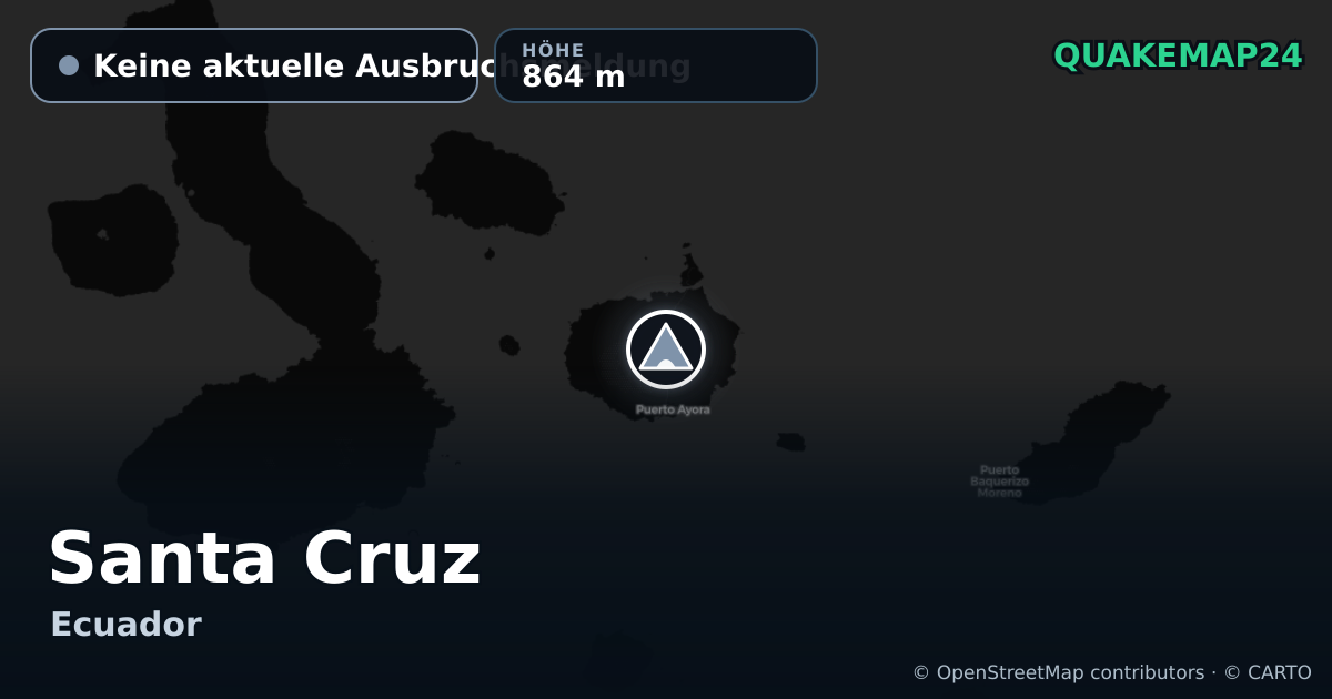Santa Cruz · Keine aktuelle Ausbruchsmeldung · 864 m