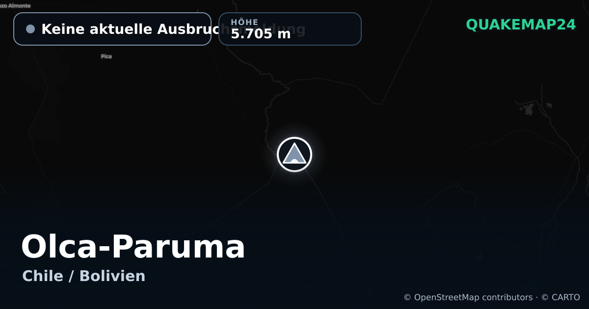 Olca-Paruma · Keine aktuelle Ausbruchsmeldung · 5.705 m