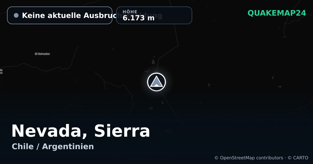 Nevada, Sierra · Keine aktuelle Ausbruchsmeldung · 6.173 m