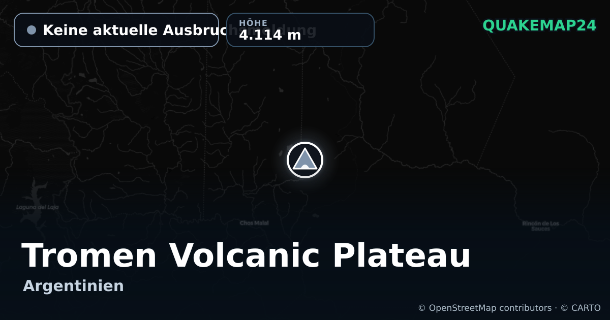 Tromen Volcanic Plateau · Keine aktuelle Ausbruchsmeldung · 4.114 m