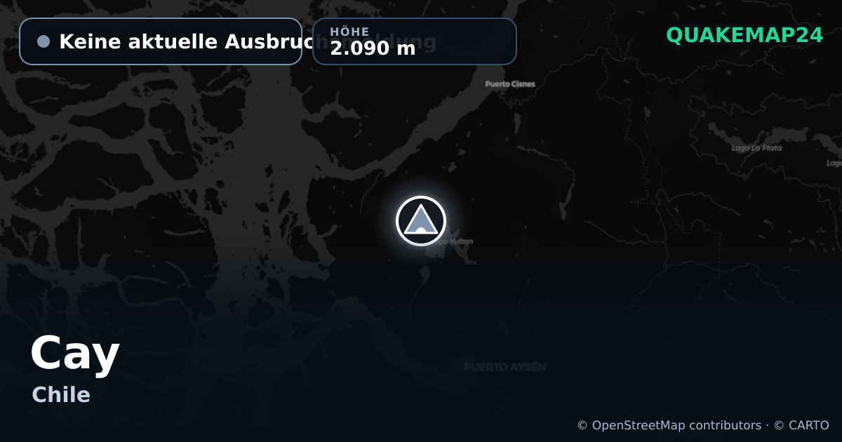 Cay · Keine aktuelle Ausbruchsmeldung · 2.090 m
