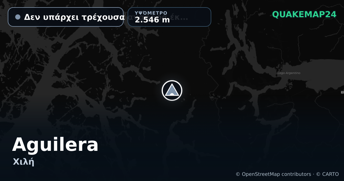 Aguilera · Δεν υπάρχει τρέχουσα αναφορά έκρηξης · 2.546 m