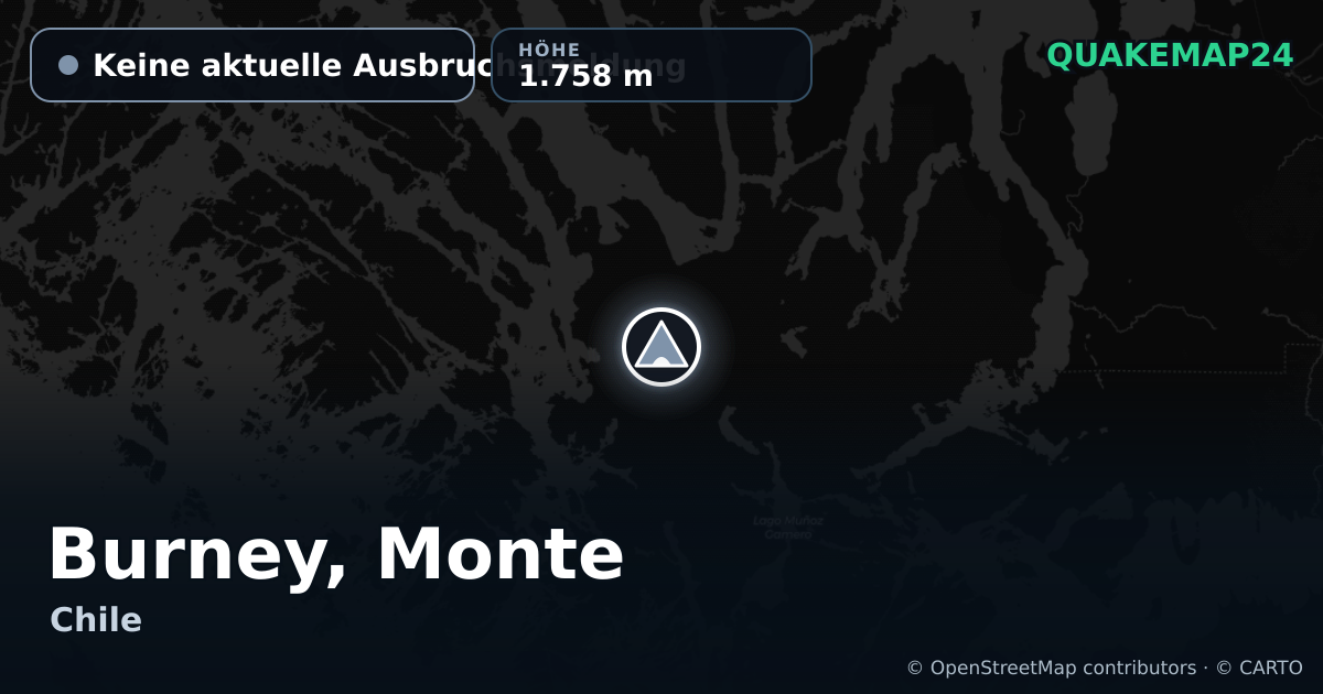 Burney, Monte · Keine aktuelle Ausbruchsmeldung · 1.758 m