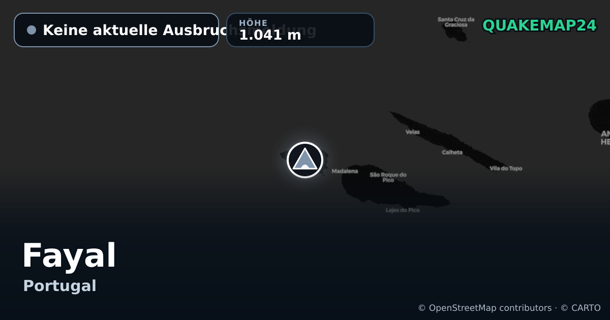 Fayal · Keine aktuelle Ausbruchsmeldung · 1.041 m