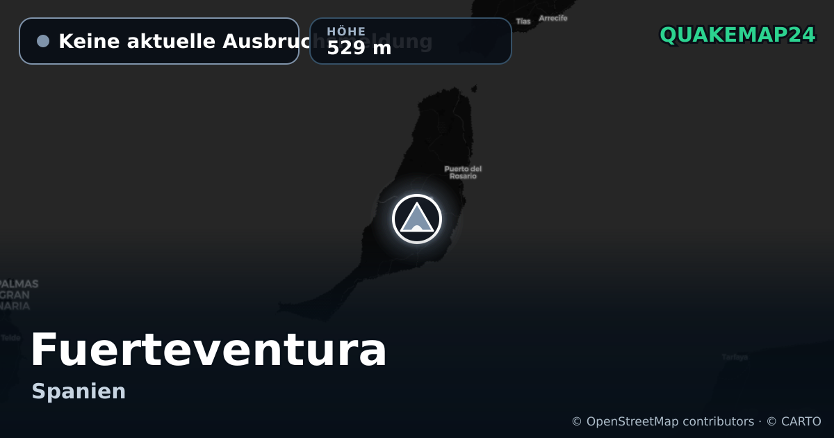 Fuerteventura · Keine aktuelle Ausbruchsmeldung · 529 m