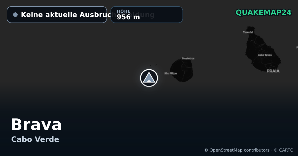 Brava · Keine aktuelle Ausbruchsmeldung · 956 m