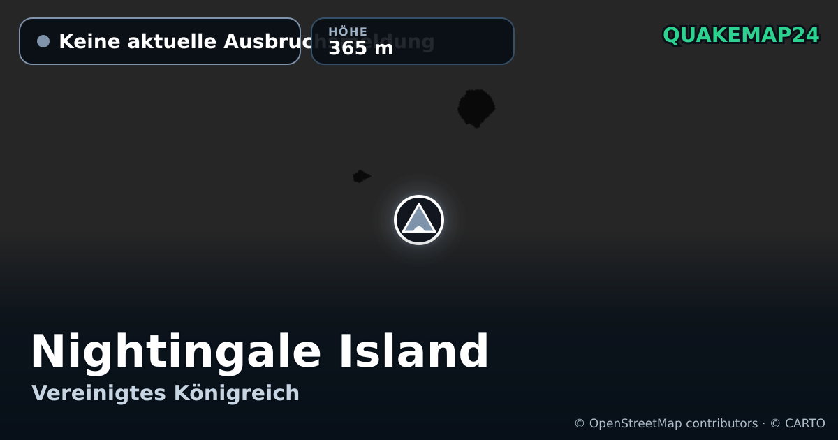 Nightingale Island · Keine aktuelle Ausbruchsmeldung · 365 m