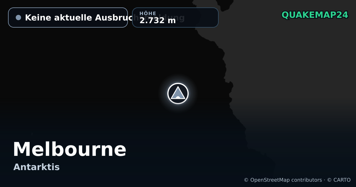 Melbourne · Keine aktuelle Ausbruchsmeldung · 2.732 m