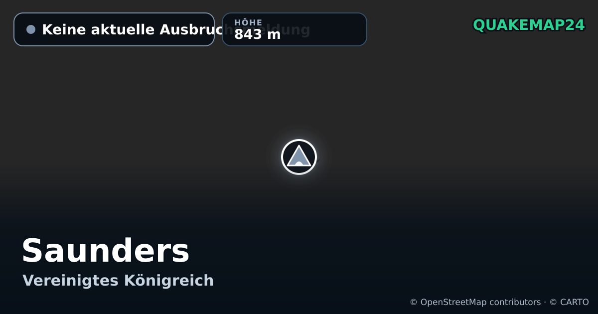 Saunders · Keine aktuelle Ausbruchsmeldung · 843 m