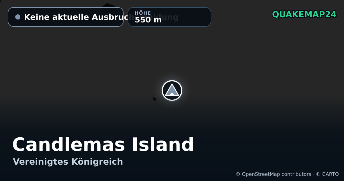 Candlemas Island · Keine aktuelle Ausbruchsmeldung · 550 m