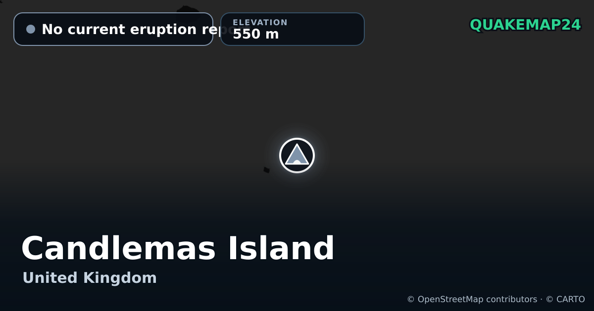 Candlemas Island · No current eruption report · 550 m